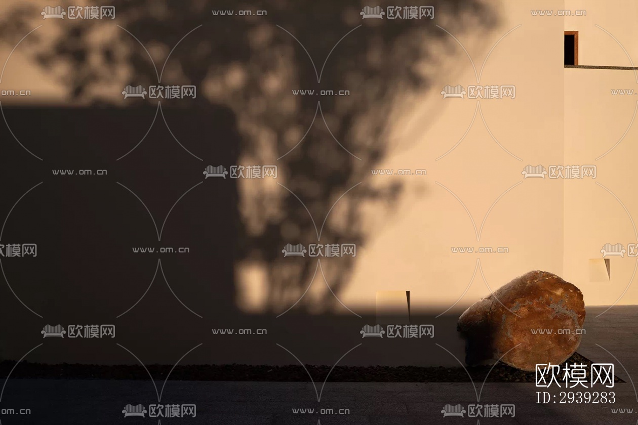 新中式酒店民宿效果图下载（渲染图12）