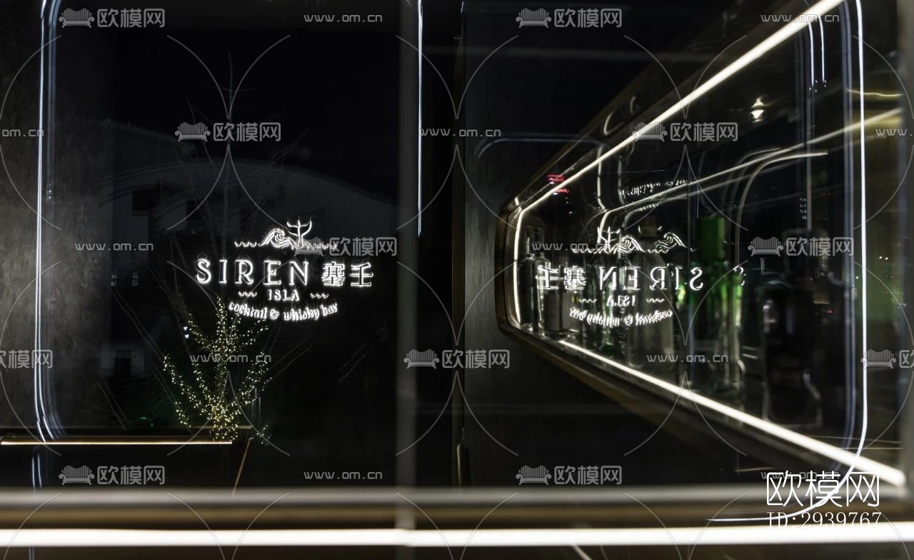 现代酒吧效果图下载（渲染图13）