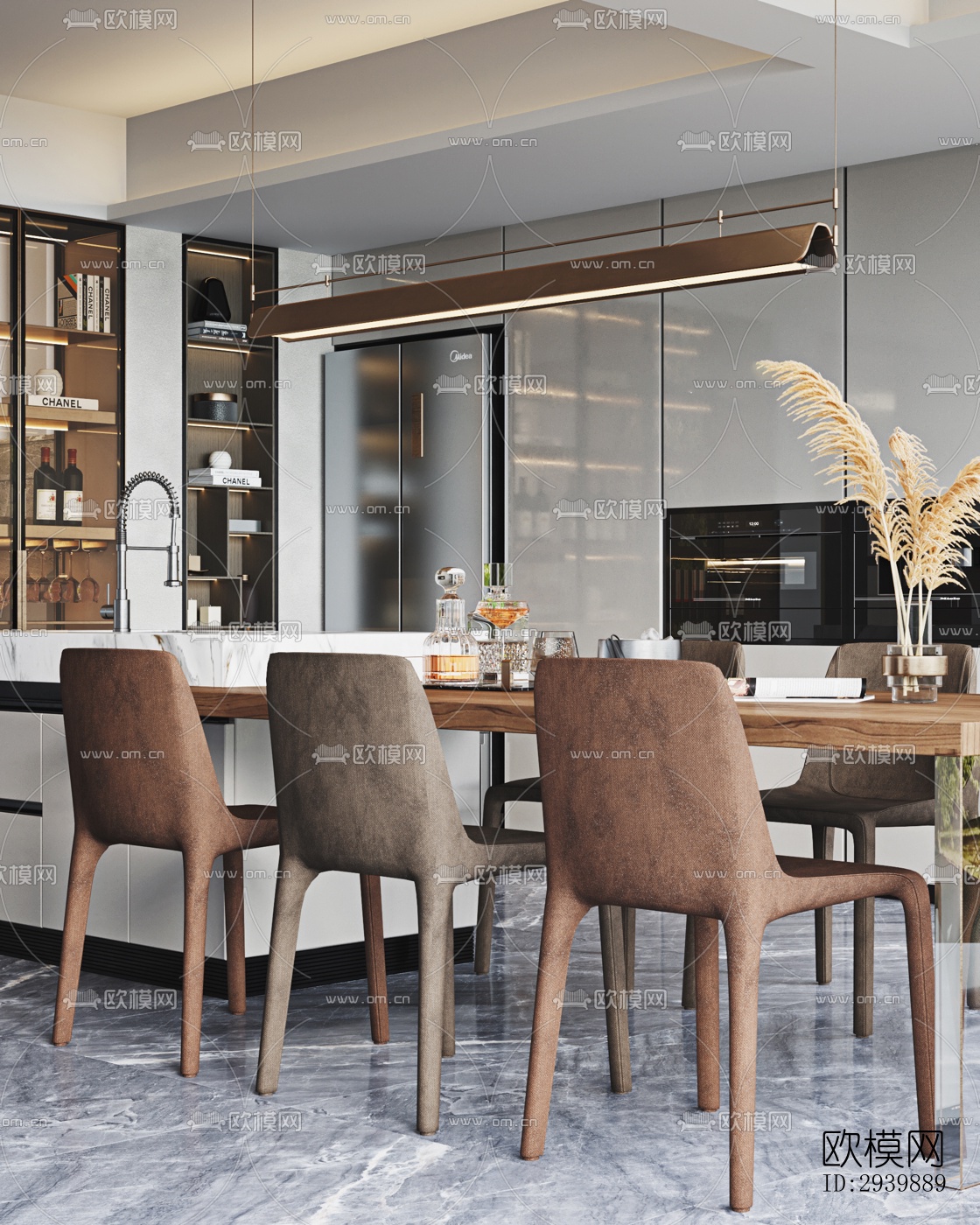 现代别墅效果图下载（渲染图10）