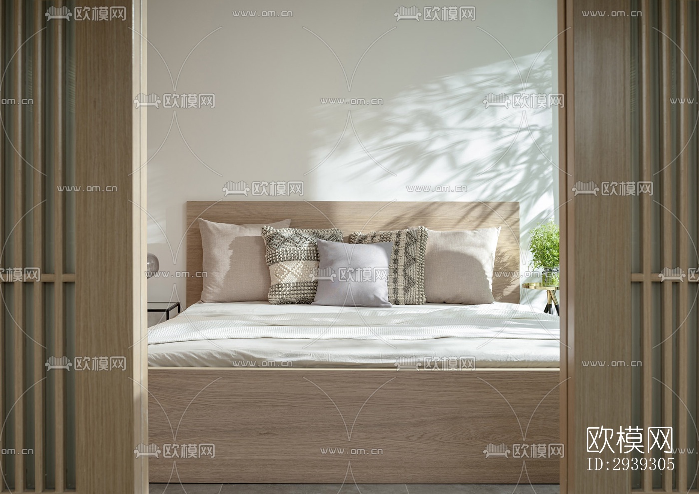 新中式酒店民宿效果图下载（渲染图15）