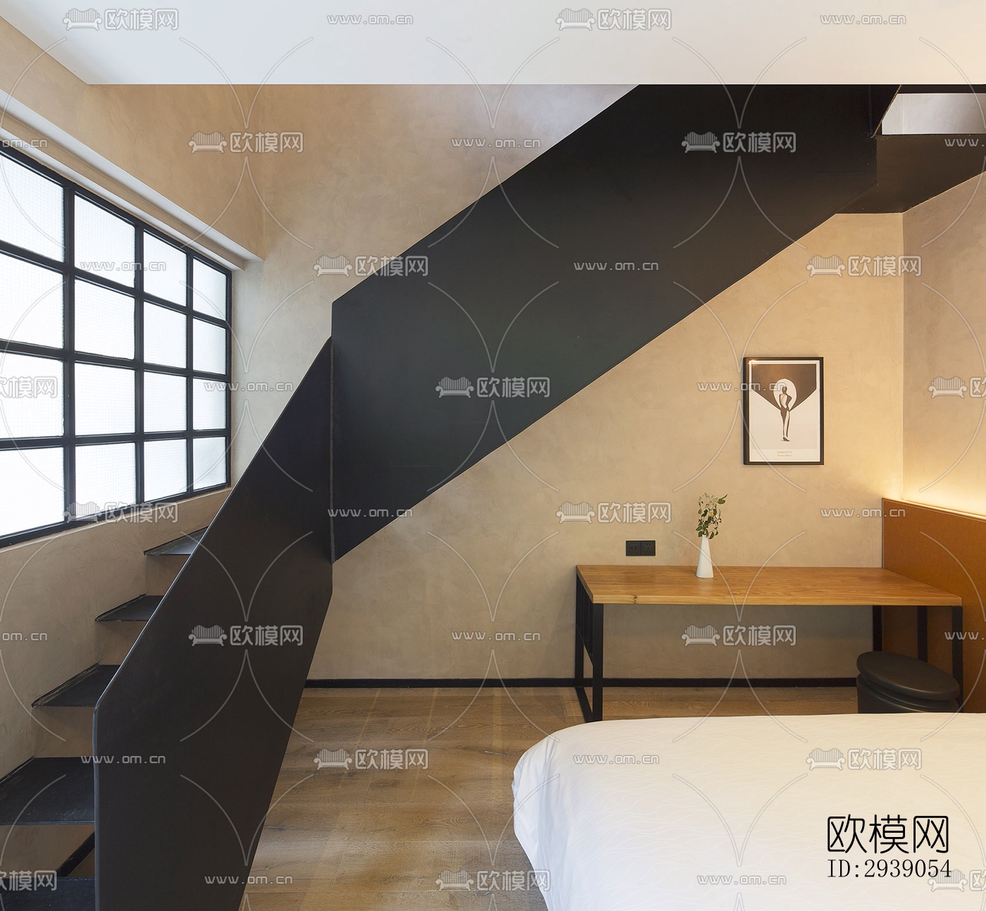 侘寂酒店民宿效果图下载（渲染图17）