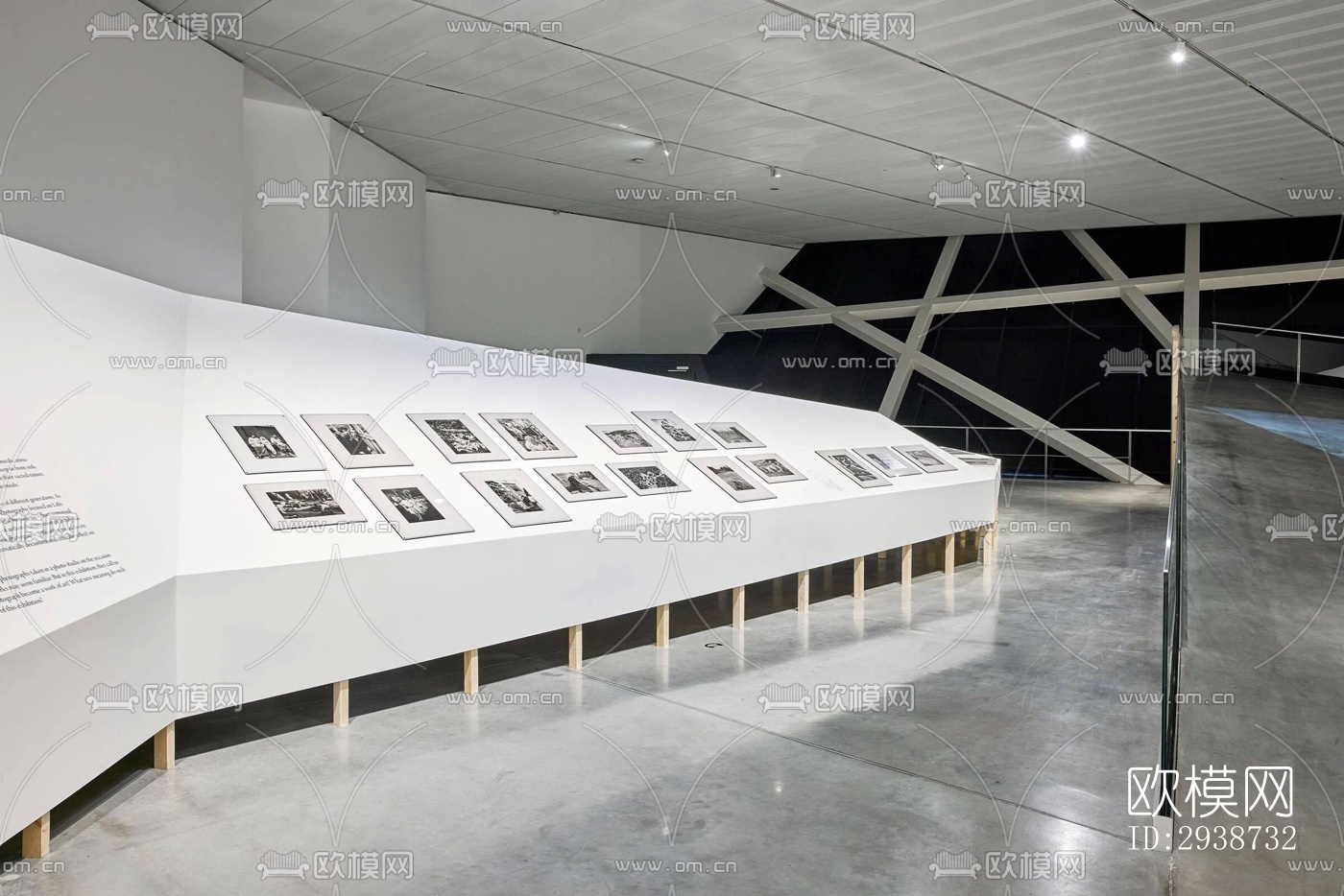 现代展览展厅效果图下载（渲染图16）