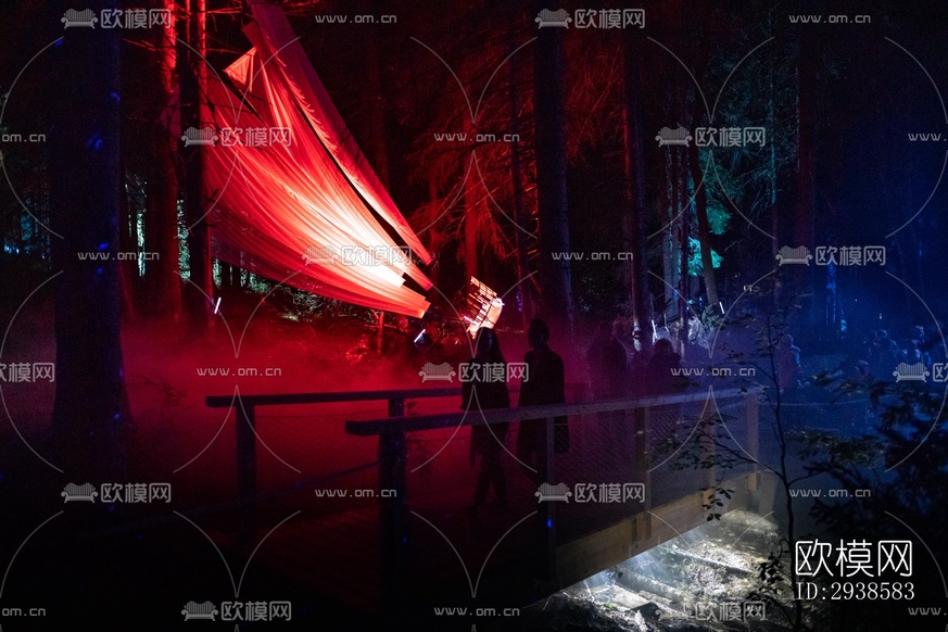 工業(yè)風(fēng)展覽展廳效果圖下載(渲染圖19)