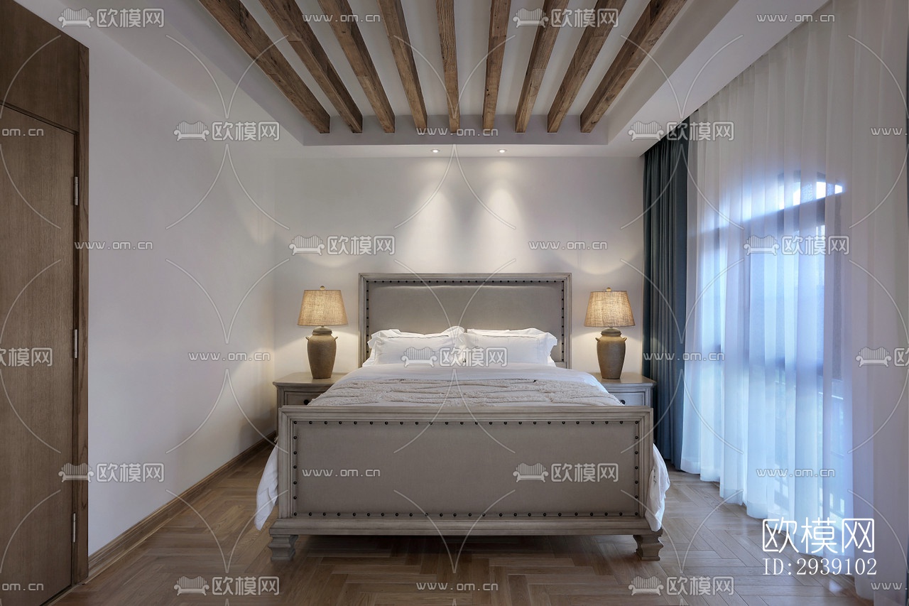 北欧酒店民宿效果图下载（渲染图18）