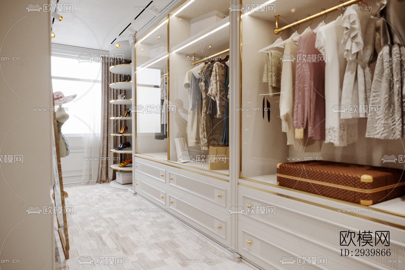 法式别墅效果图下载（渲染图3）