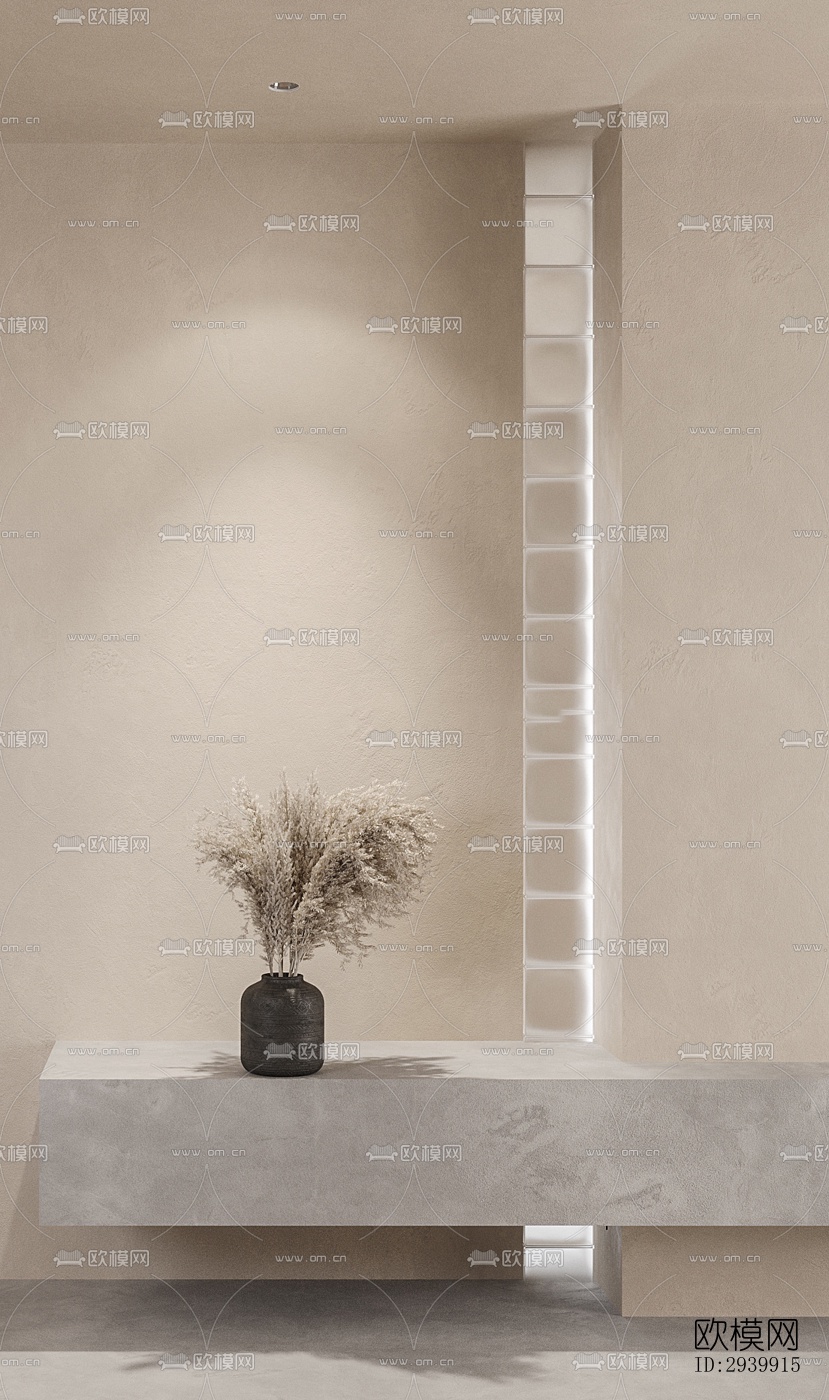 侘寂复式效果图下载（渲染图6）