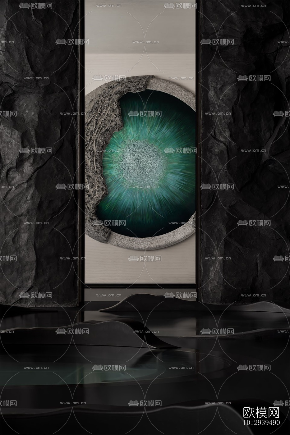 现代酒店民宿效果图下载（渲染图8）