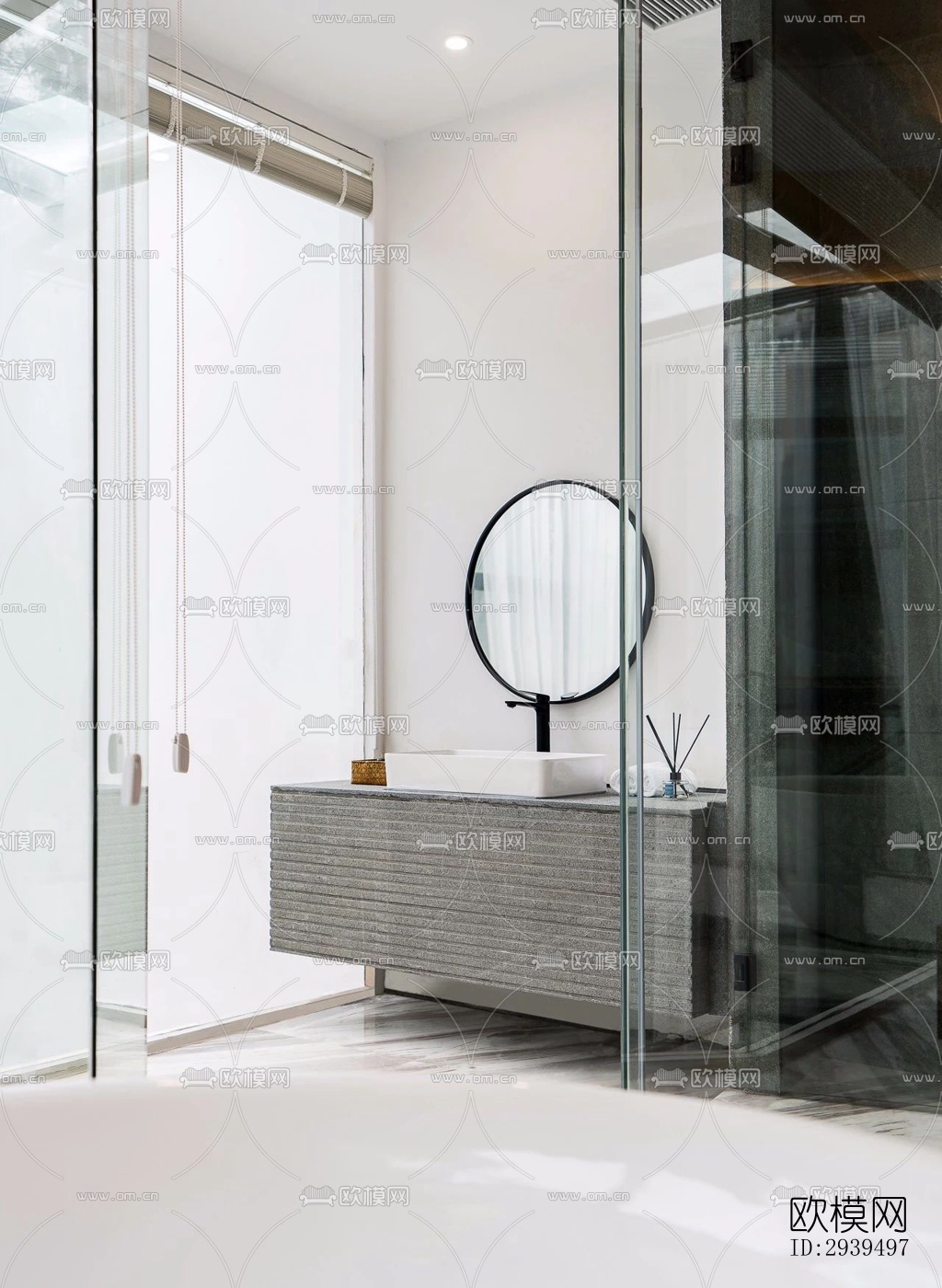 现代酒店民宿效果图下载（渲染图13）