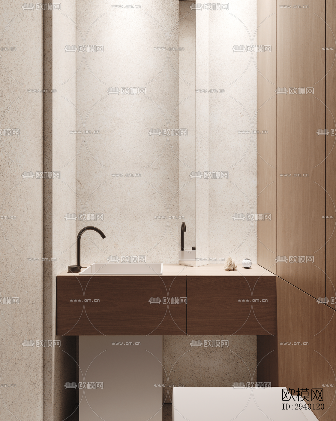 北欧平层效果图下载（渲染图9）