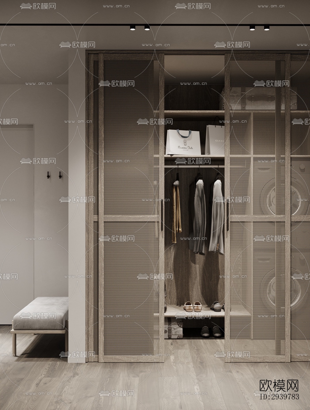 侘寂公寓效果图下载（渲染图9）