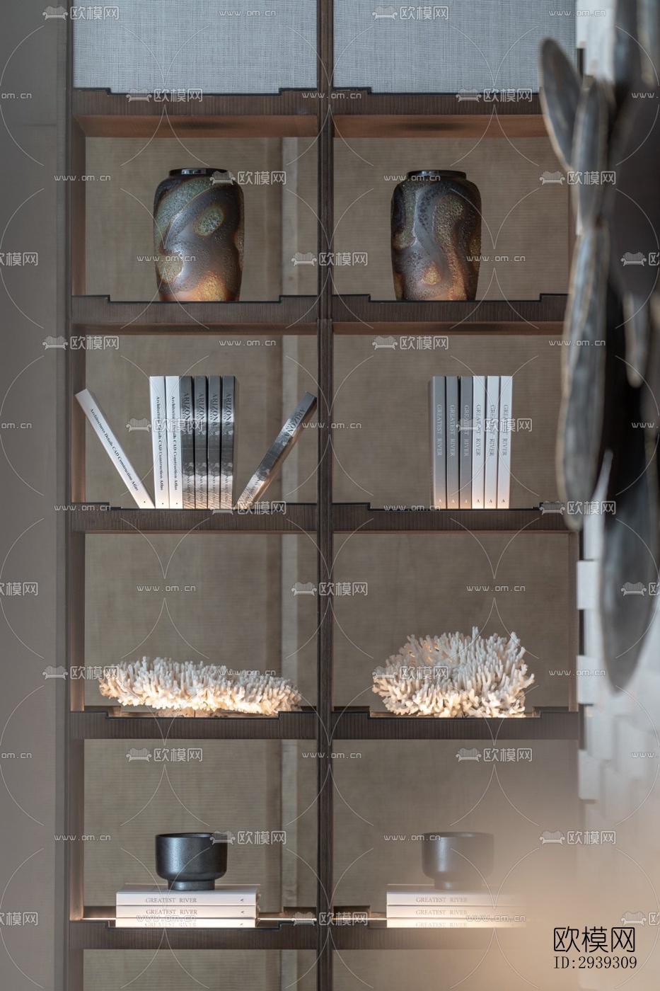 新中式酒店民宿效果图下载（渲染图12）