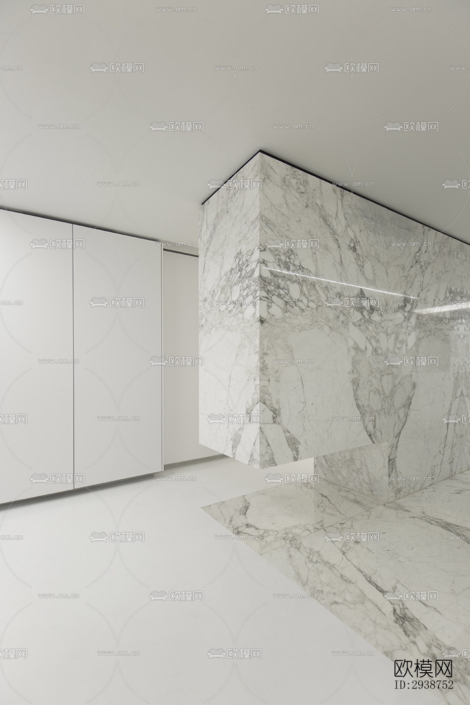 现代展览展厅效果图下载（渲染图18）