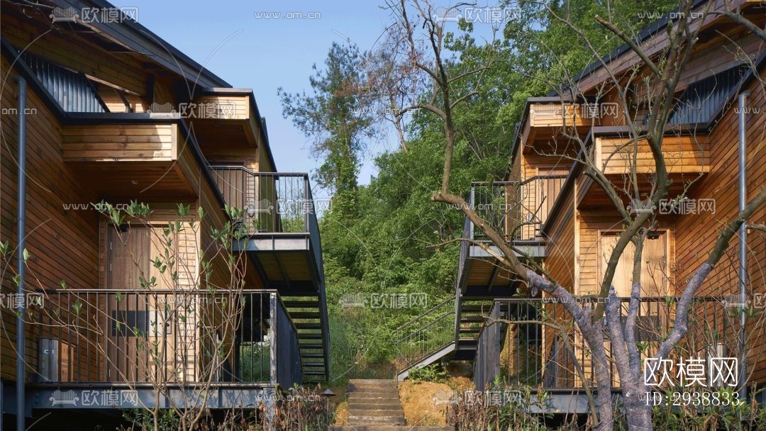 东南亚酒店民宿效果图下载（渲染图7）