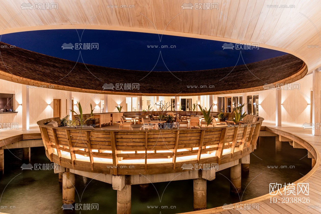 东南亚酒店民宿效果图下载（渲染图7）