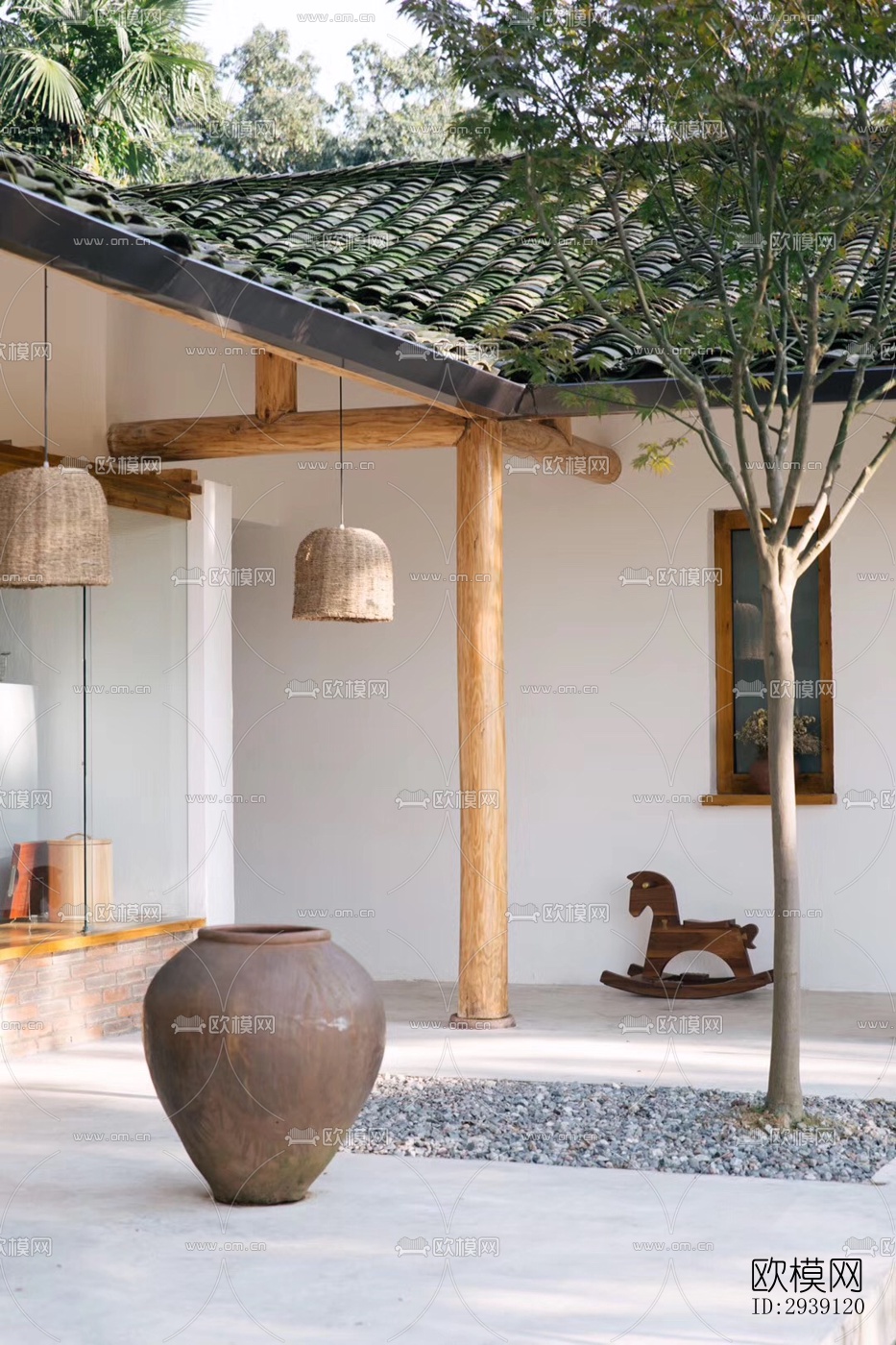 北欧酒店民宿效果图下载（渲染图3）