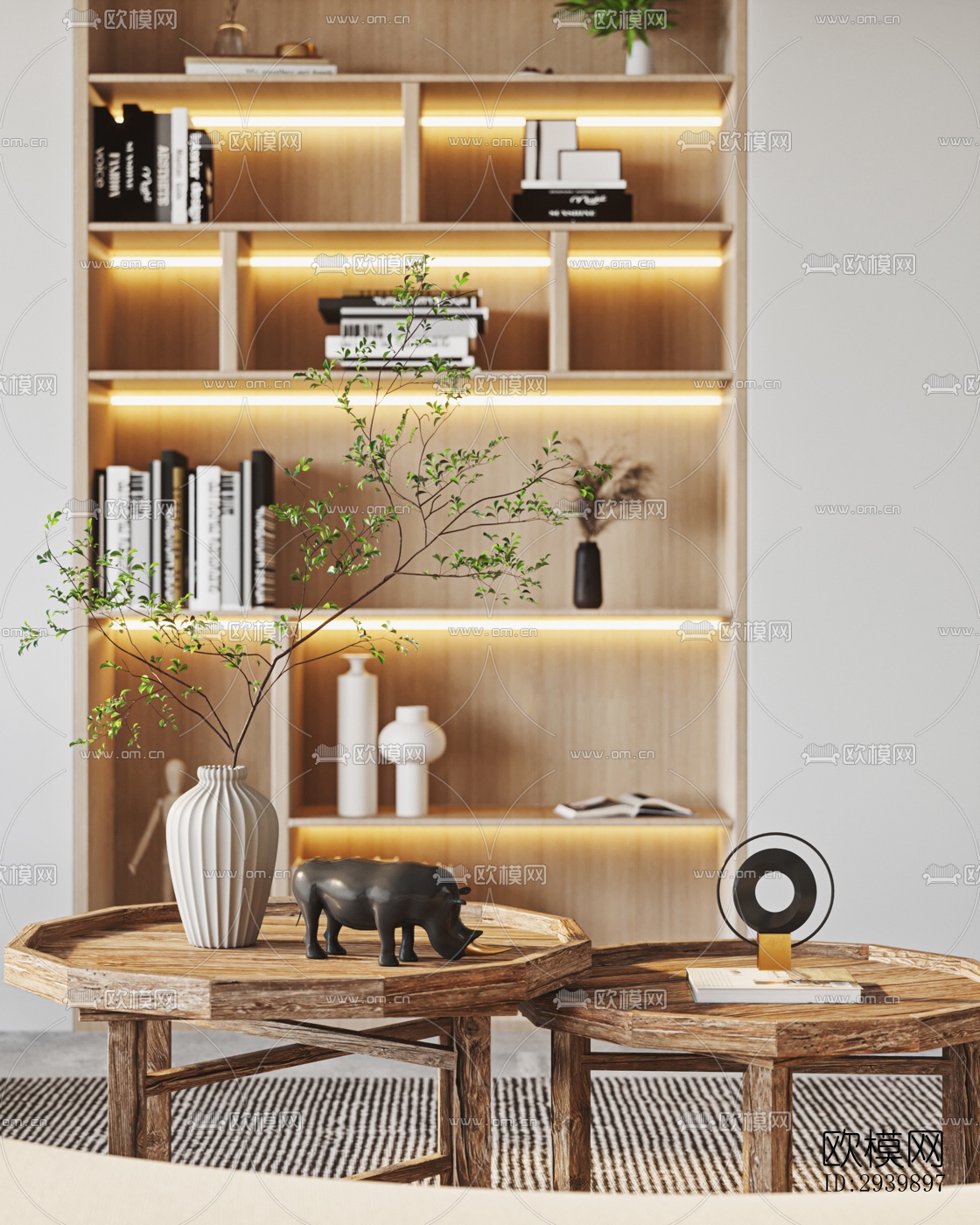 现代别墅效果图下载（渲染图17）