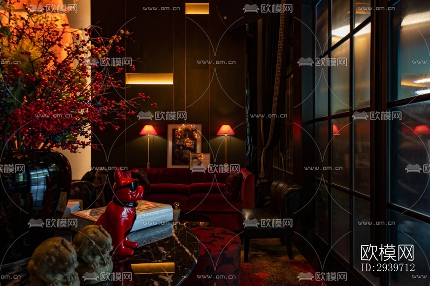 后现代酒吧效果图下载(渲染图3)
