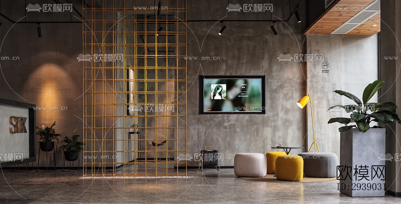 侘寂酒店民宿效果图下载（渲染图12）