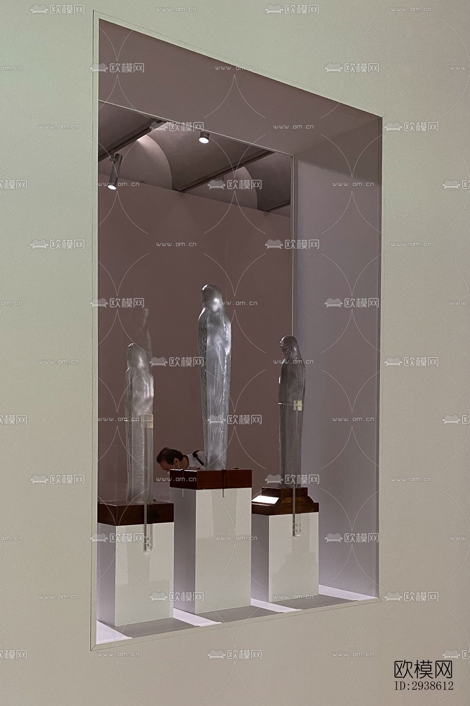 日式展览展厅效果图下载（渲染图9）