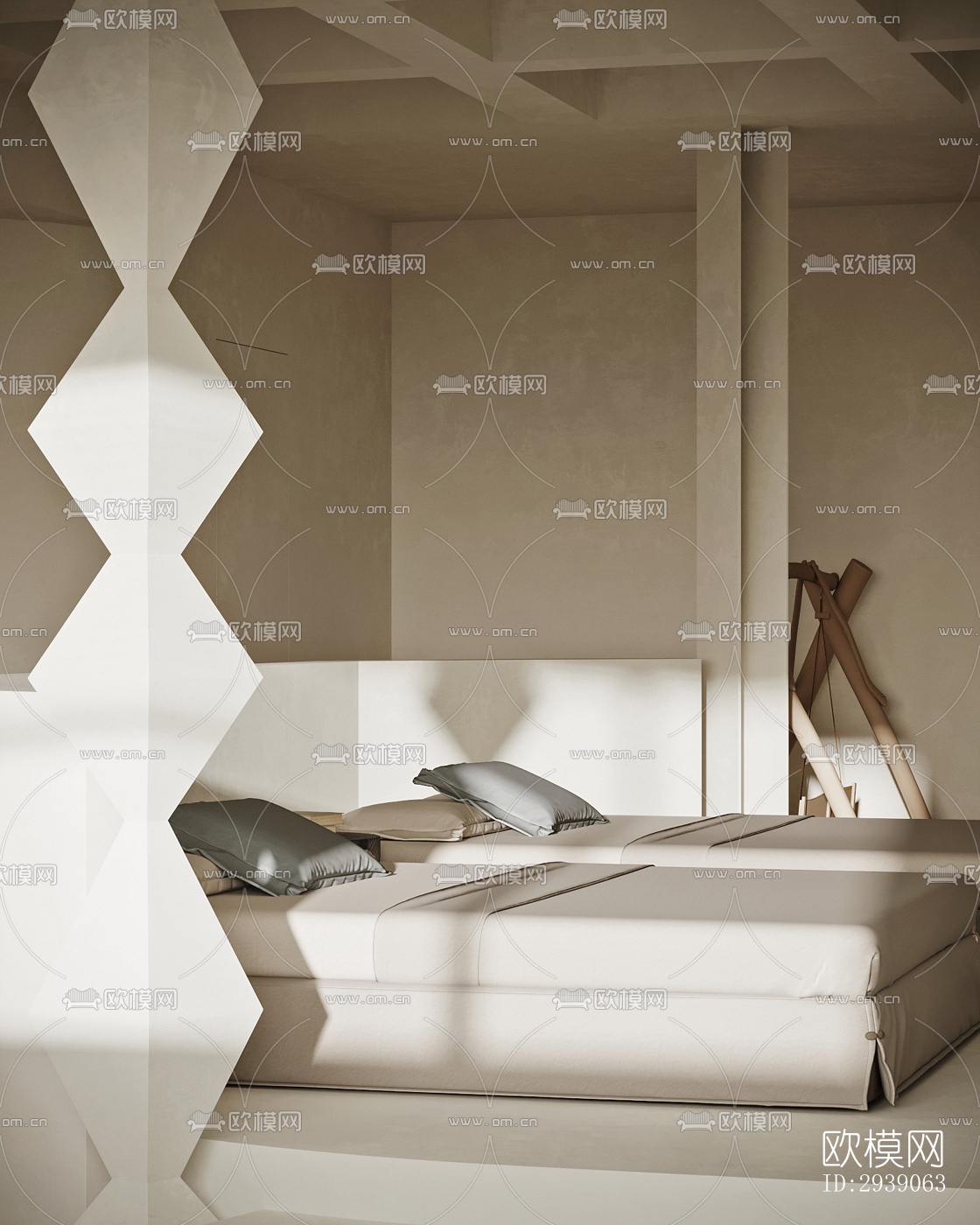 侘寂酒店民宿效果图下载（渲染图19）