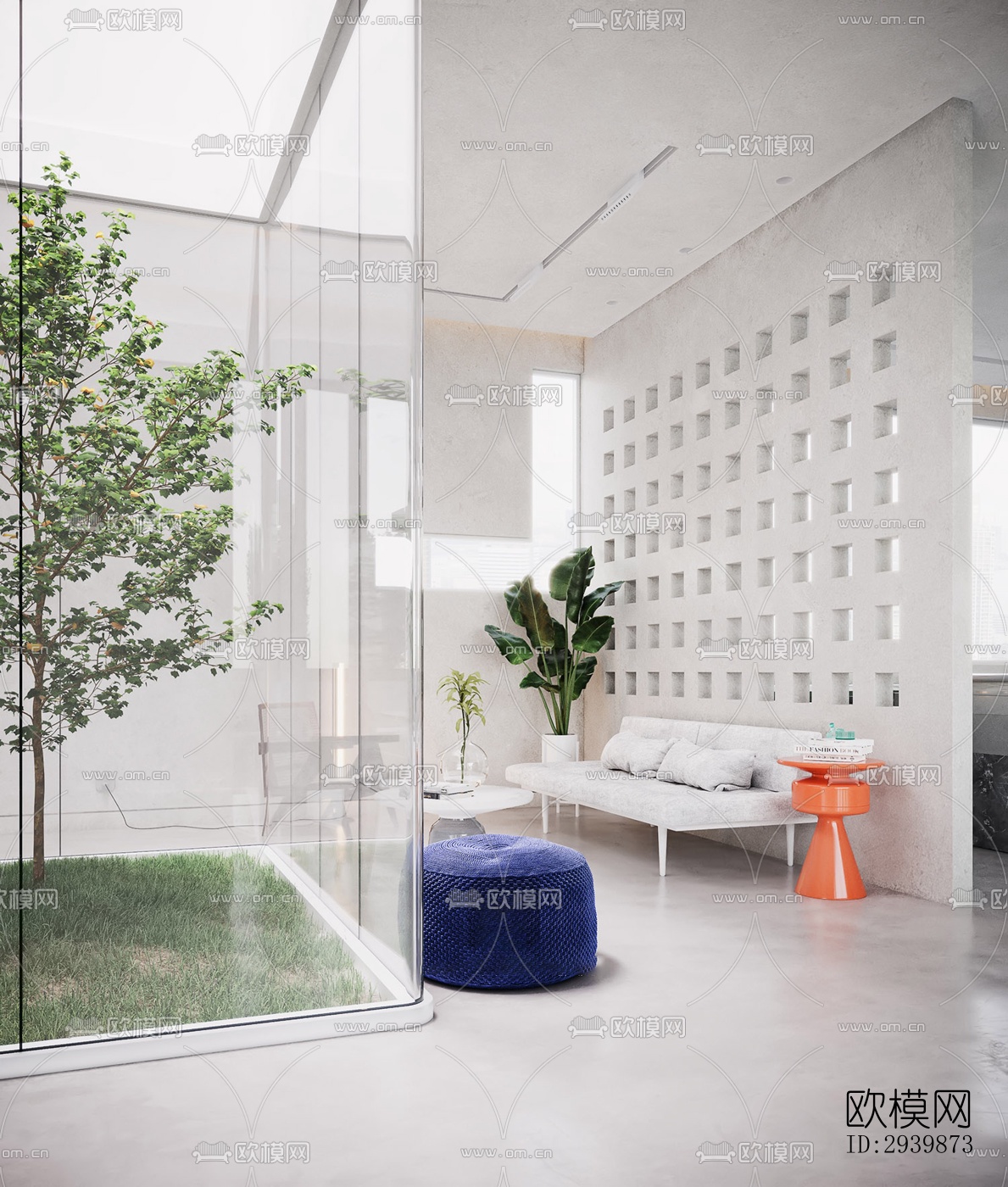 现代别墅效果图下载（渲染图7）