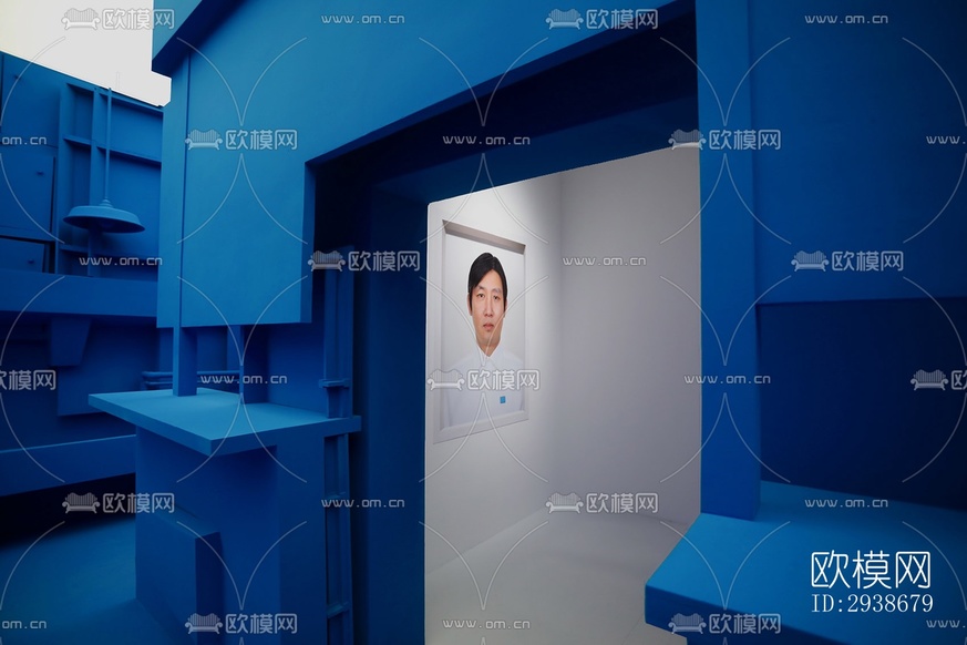 现代展览展厅效果图下载(渲染图8)