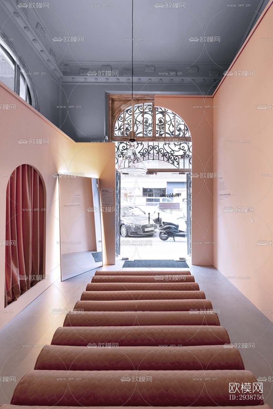 现代展览展厅效果图下载（渲染图10）