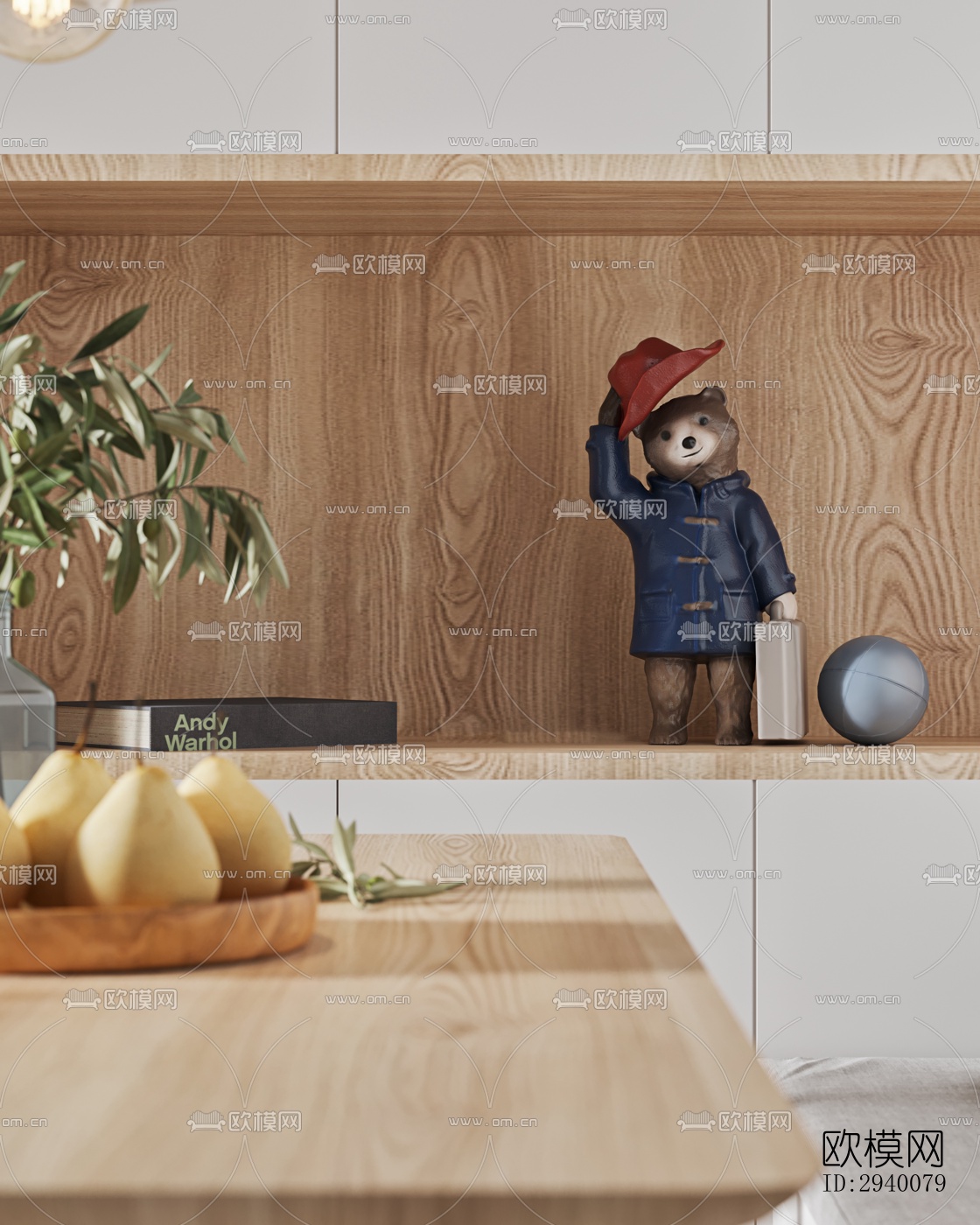 北欧平层效果图下载（渲染图3）