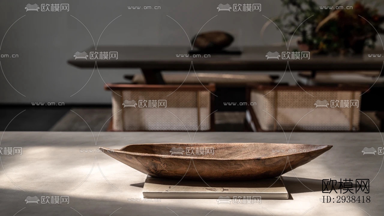 新中式售楼处效果图下载（渲染图14）