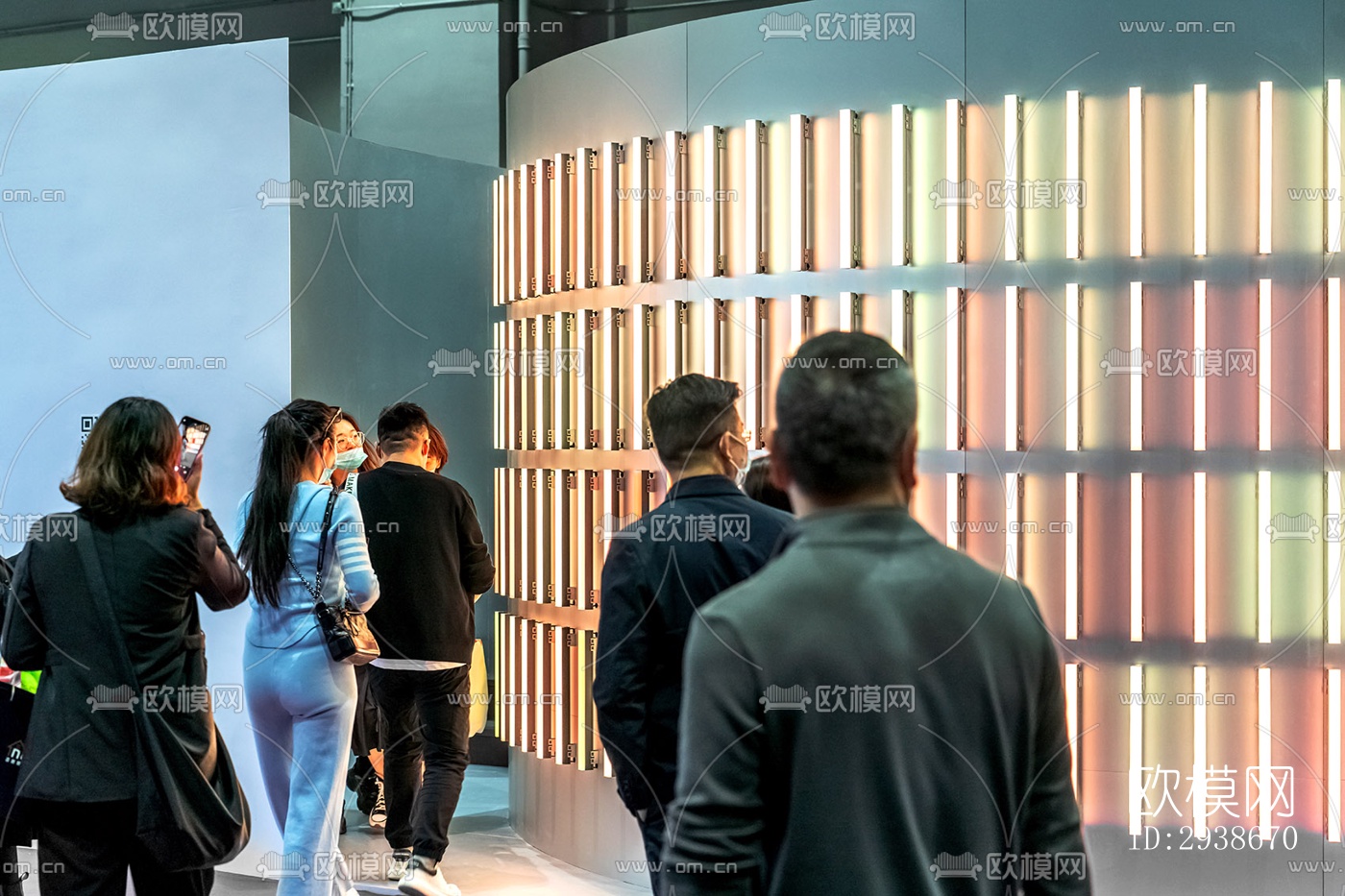 现代展览展厅效果图下载（渲染图17）