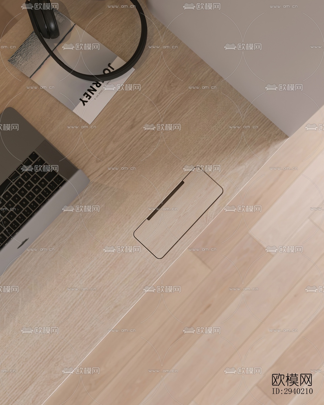 日式平层效果图下载（渲染图1）