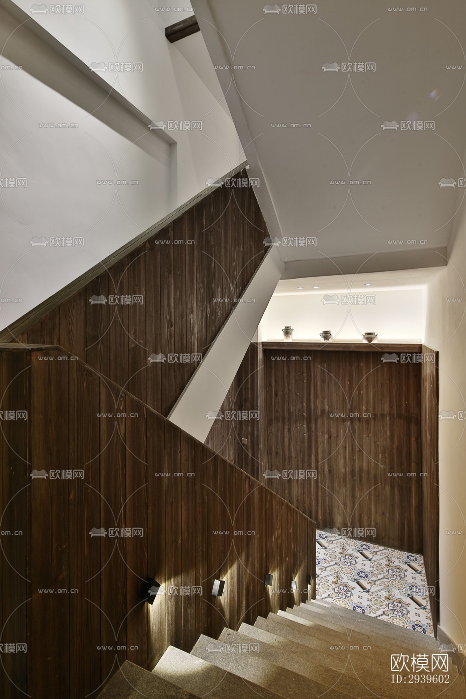 现代酒店民宿效果图下载（渲染图16）