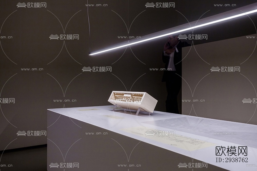 現(xiàn)代展覽展廳效果圖下載(渲染圖11)