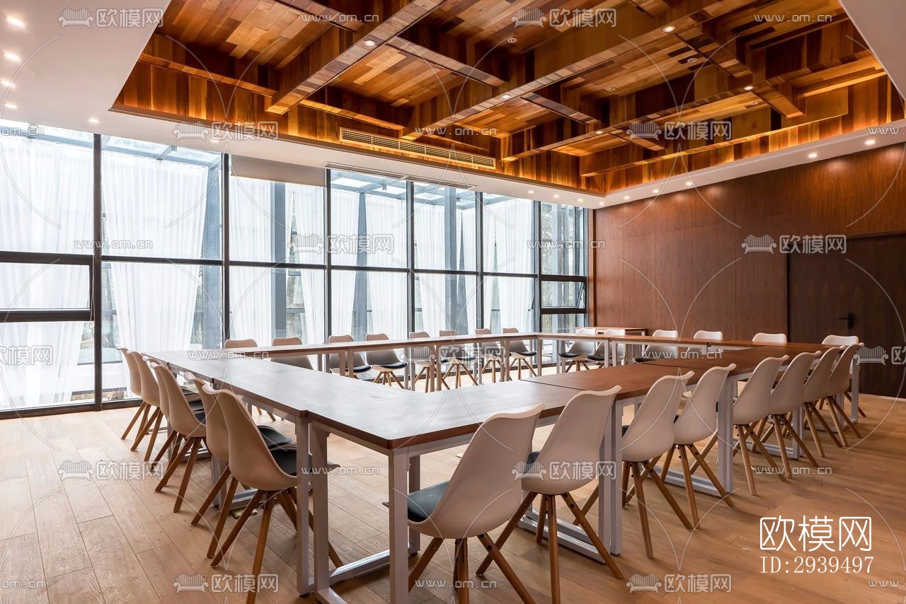 现代酒店民宿效果图下载（渲染图17）