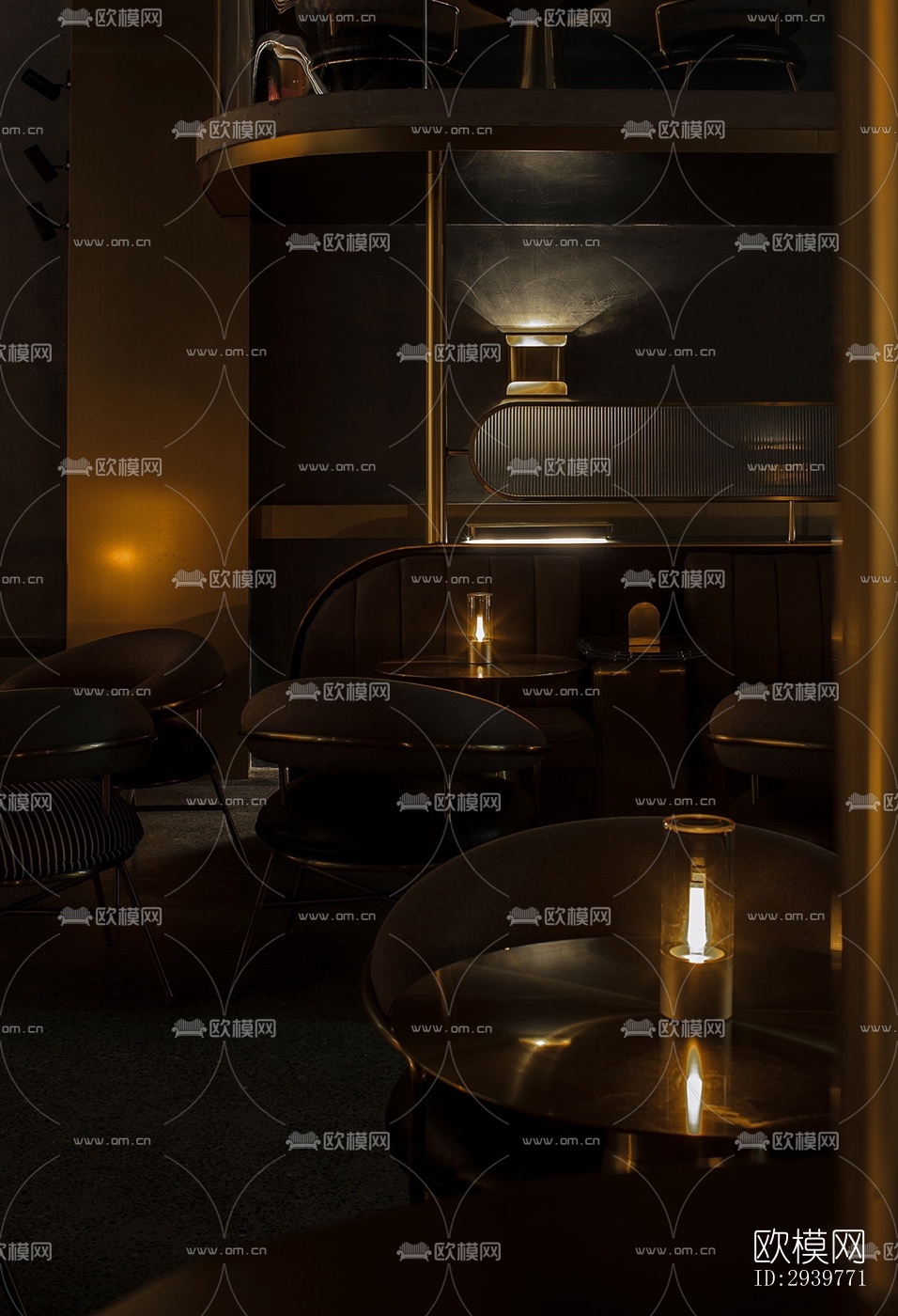 现代酒吧效果图下载（渲染图6）
