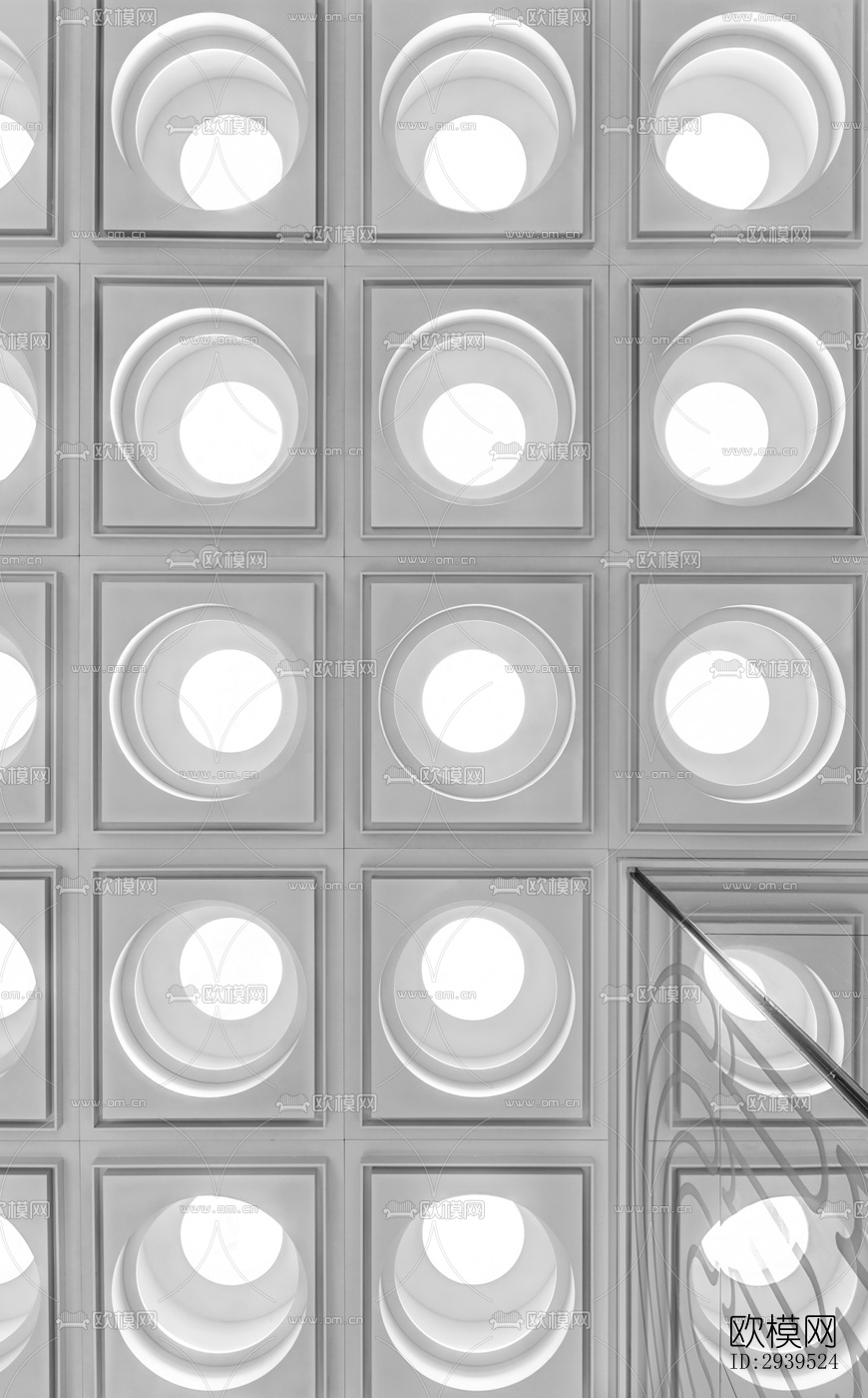 现代酒店民宿效果图下载（渲染图2）