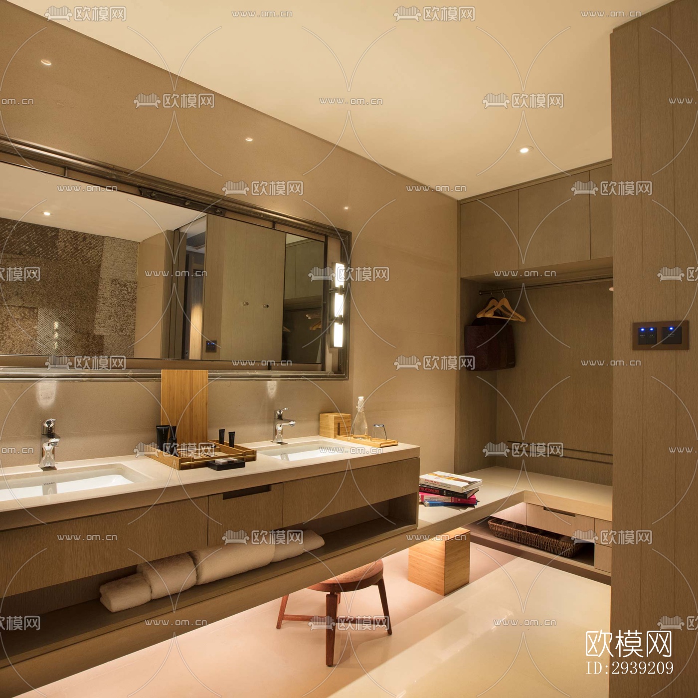 后现代酒店民宿效果图下载（渲染图15）