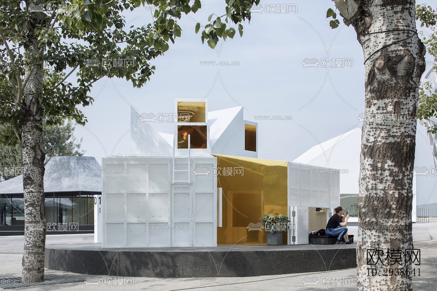 現(xiàn)代展覽展廳效果圖下載(渲染圖10)