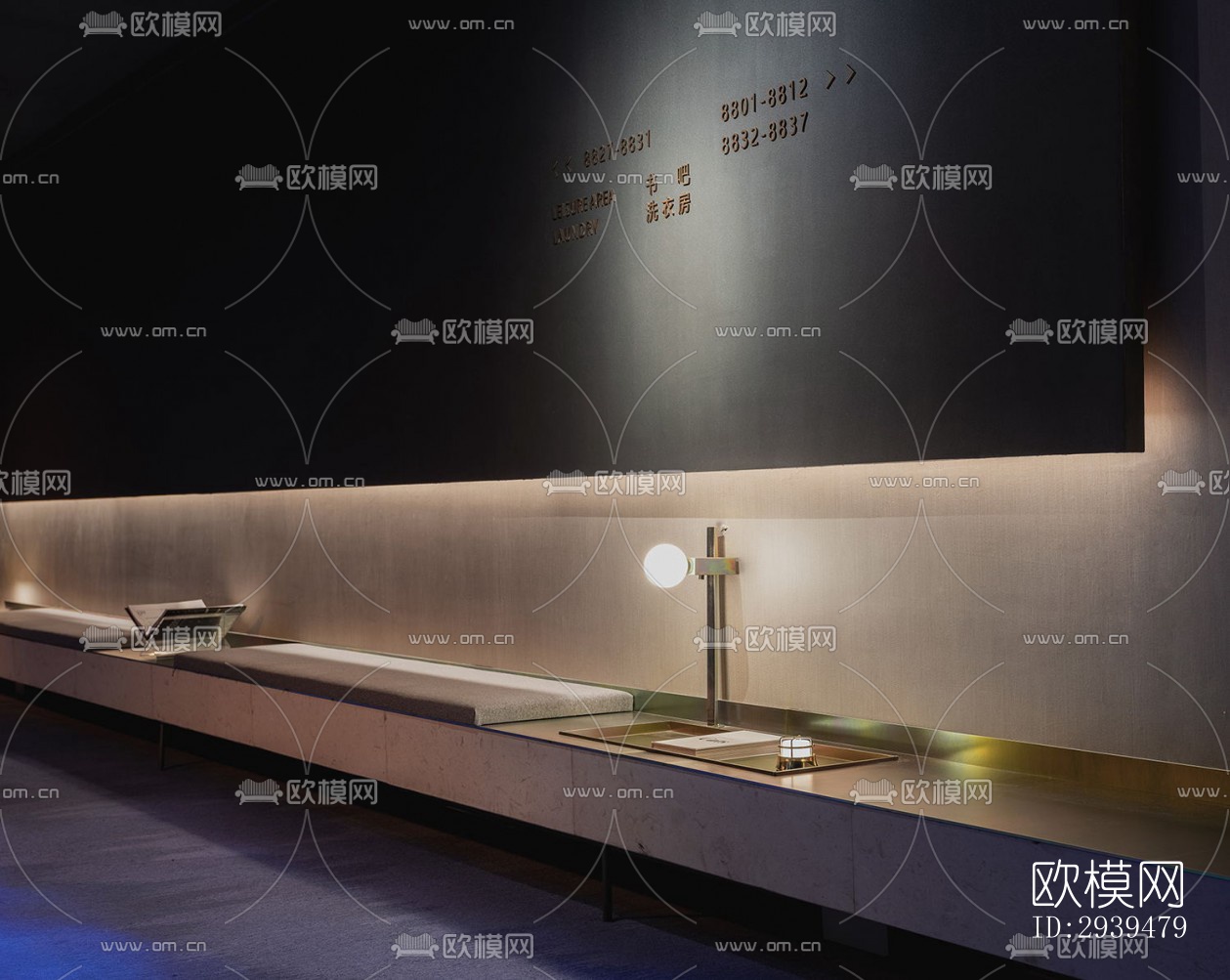 现代酒店民宿效果图下载（渲染图15）