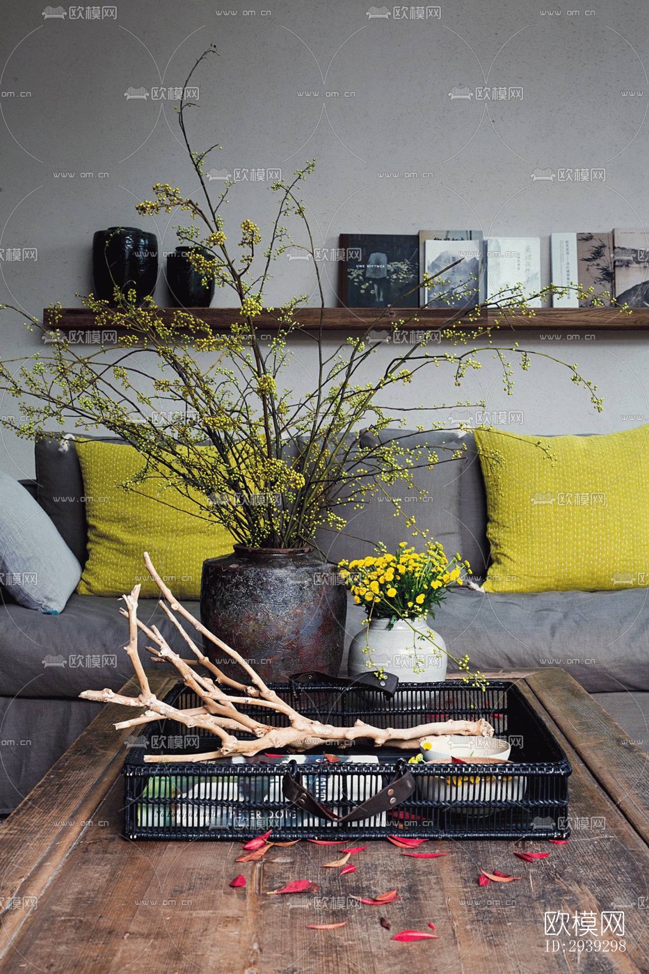 新中式酒店民宿效果图下载（渲染图5）