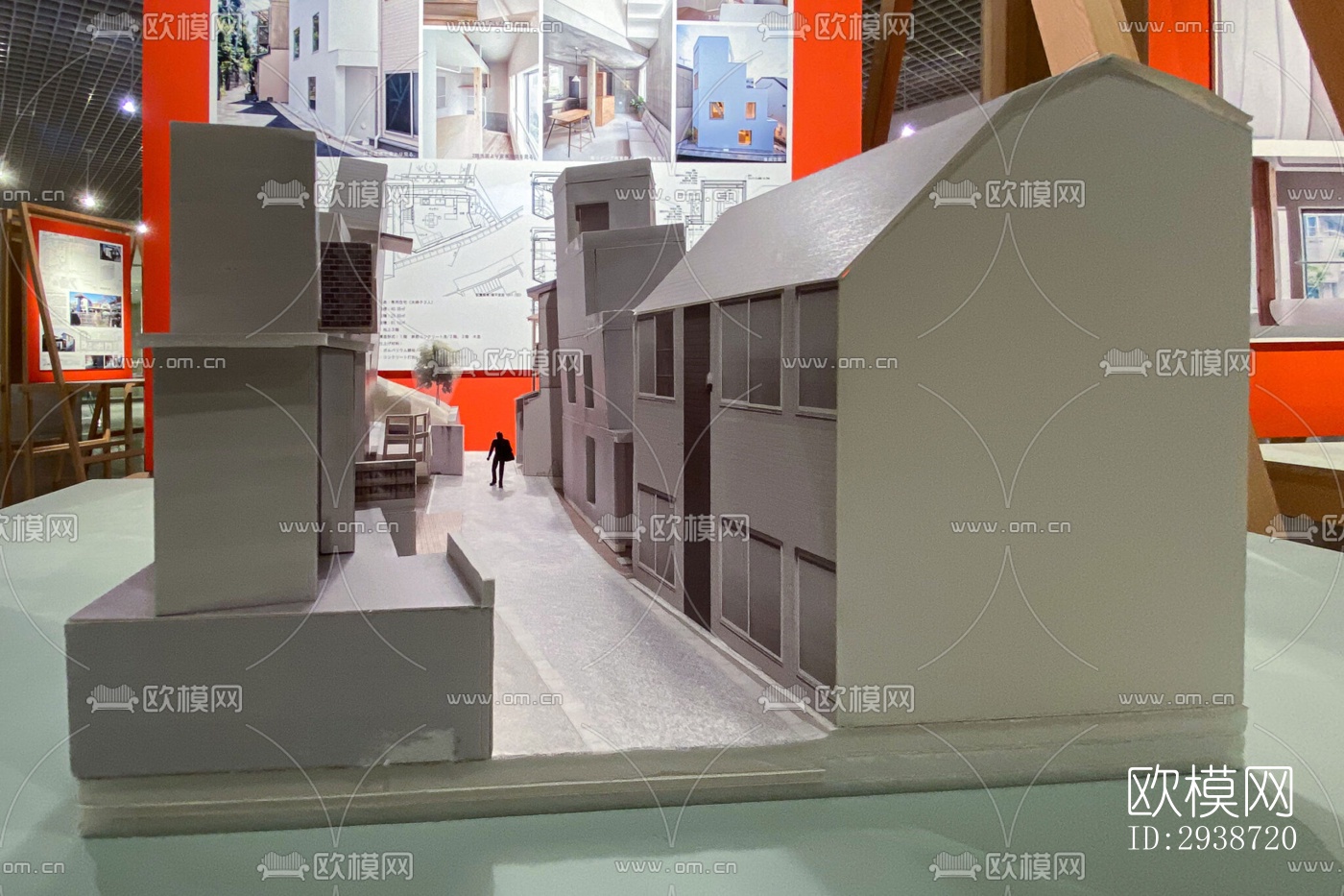 现代展览展厅效果图下载（渲染图14）