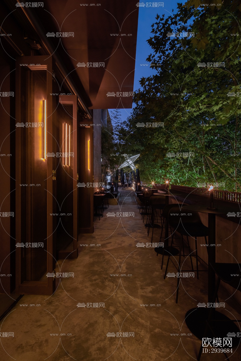 中古风酒吧效果图下载（渲染图6）