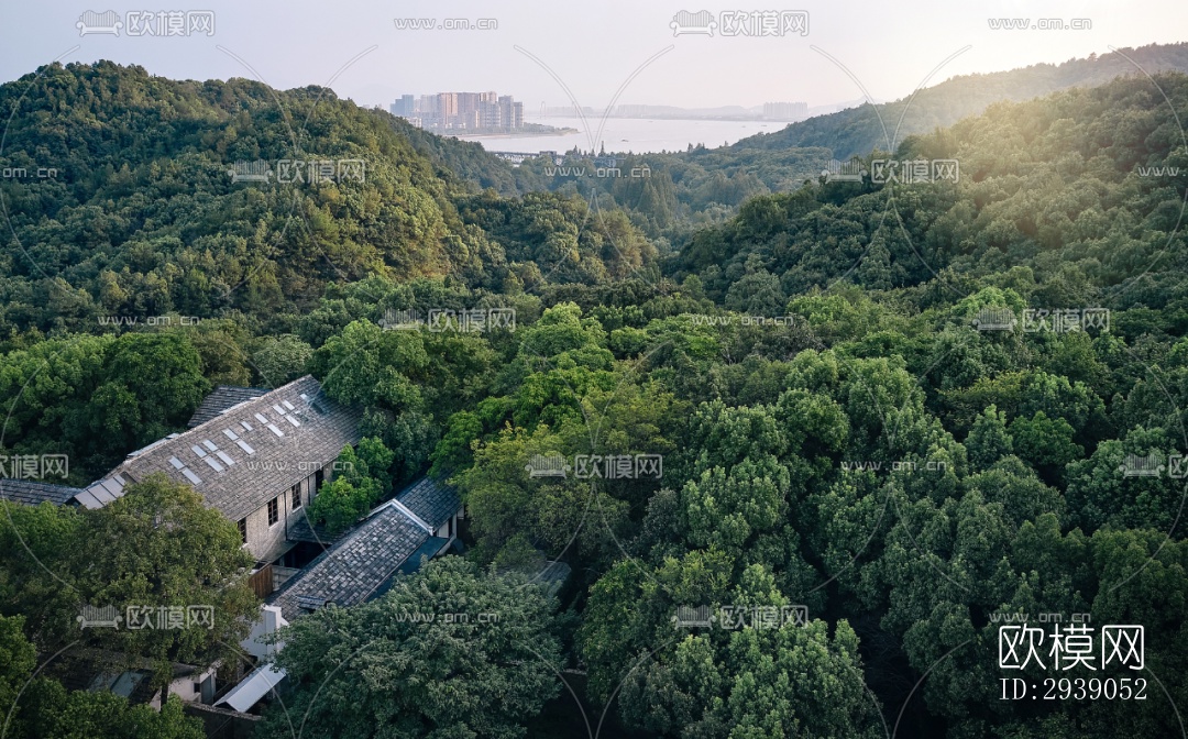 侘寂酒店民宿效果图下载（渲染图12）