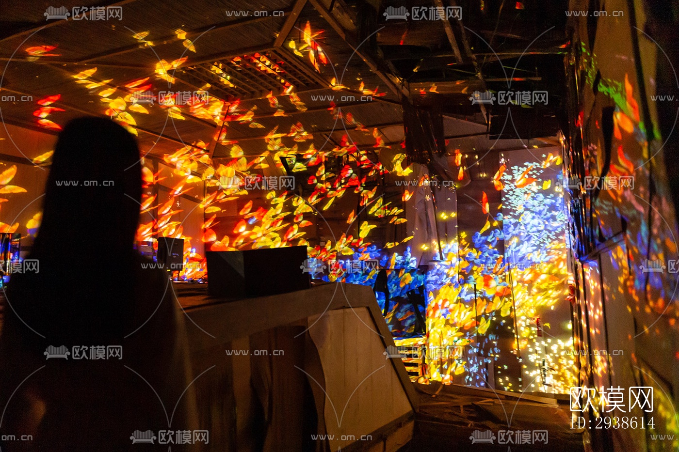 日式展览展厅效果图下载（渲染图9）