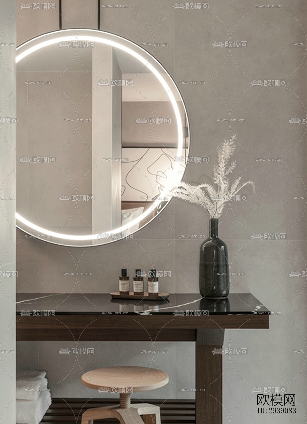 北欧酒店民宿效果图下载（渲染图15）