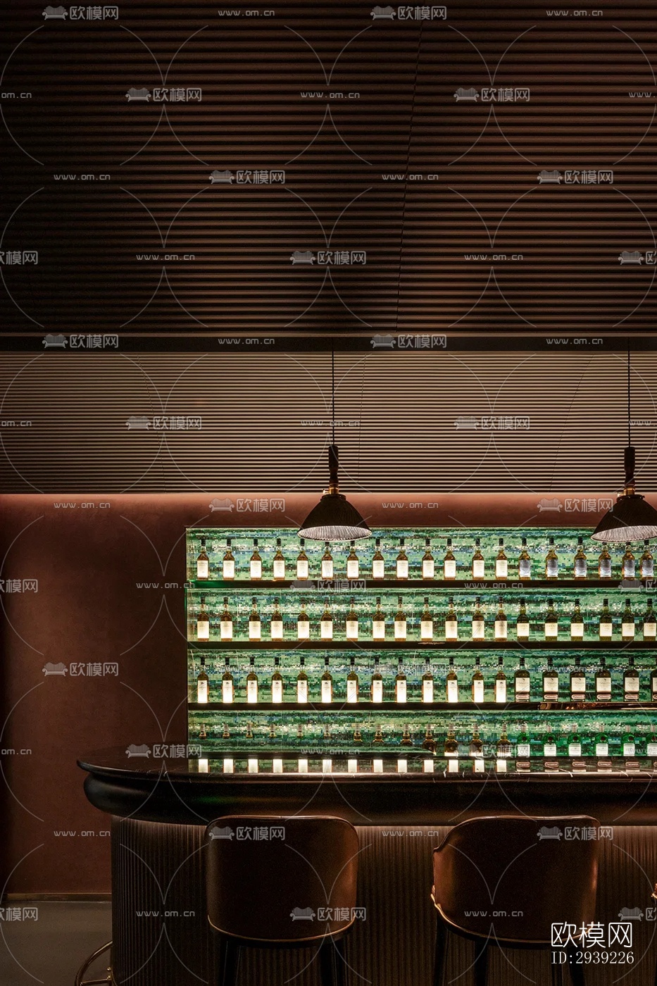 后现代酒店民宿效果图下载（渲染图11）