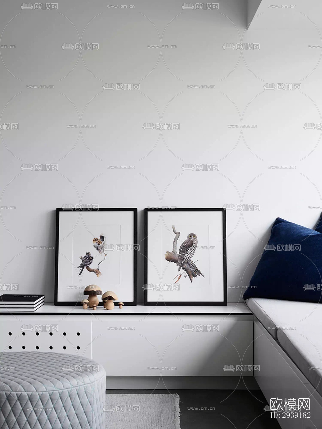 北欧酒店民宿效果图下载（渲染图2）