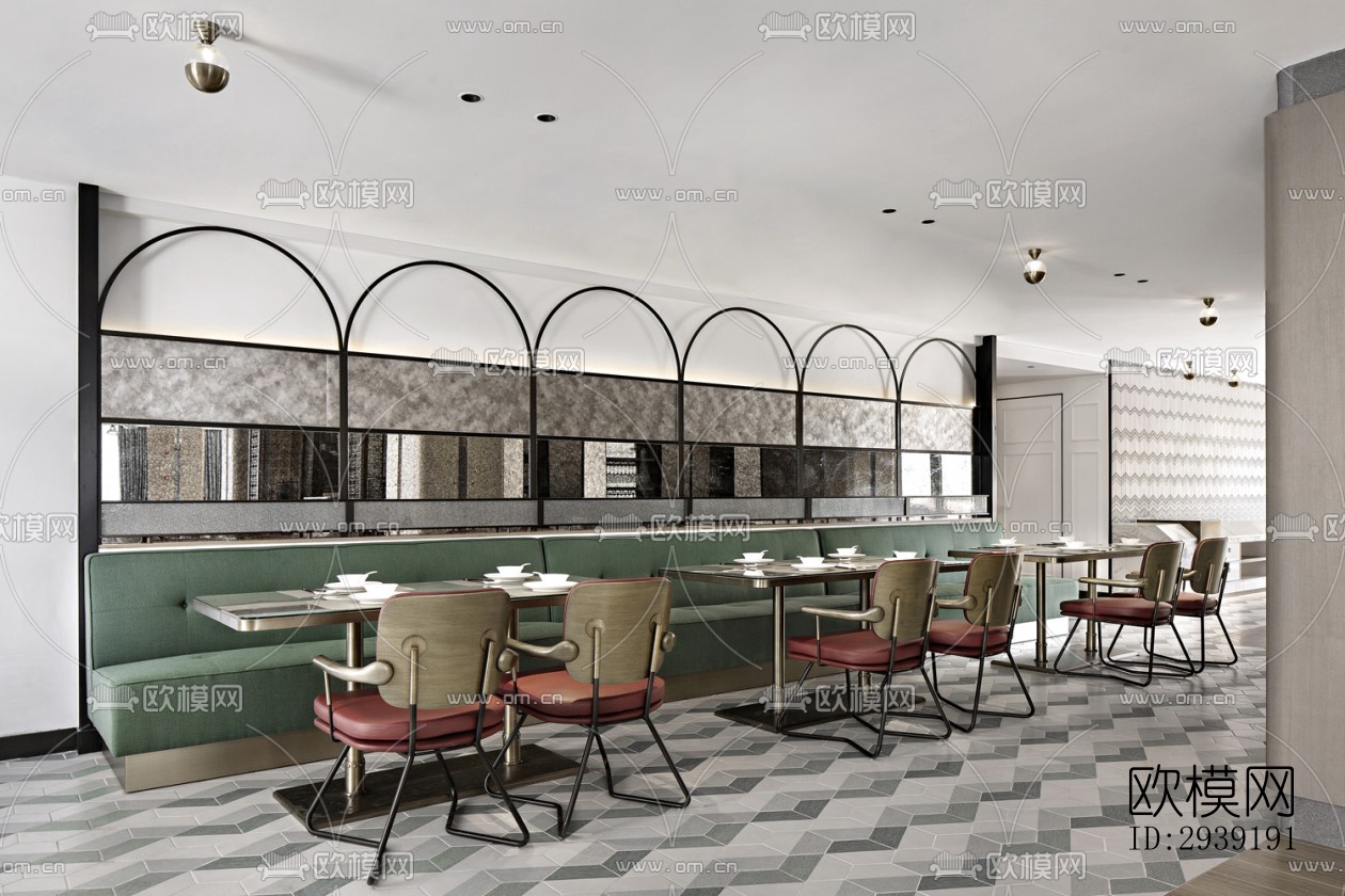 后现代酒店民宿效果图下载（渲染图12）