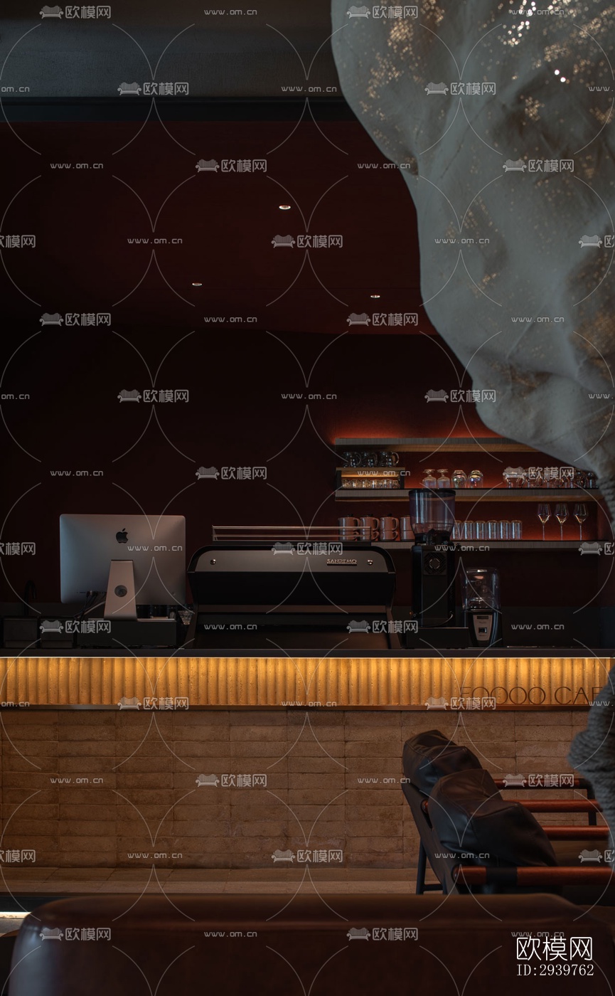 现代酒吧效果图下载（渲染图10）