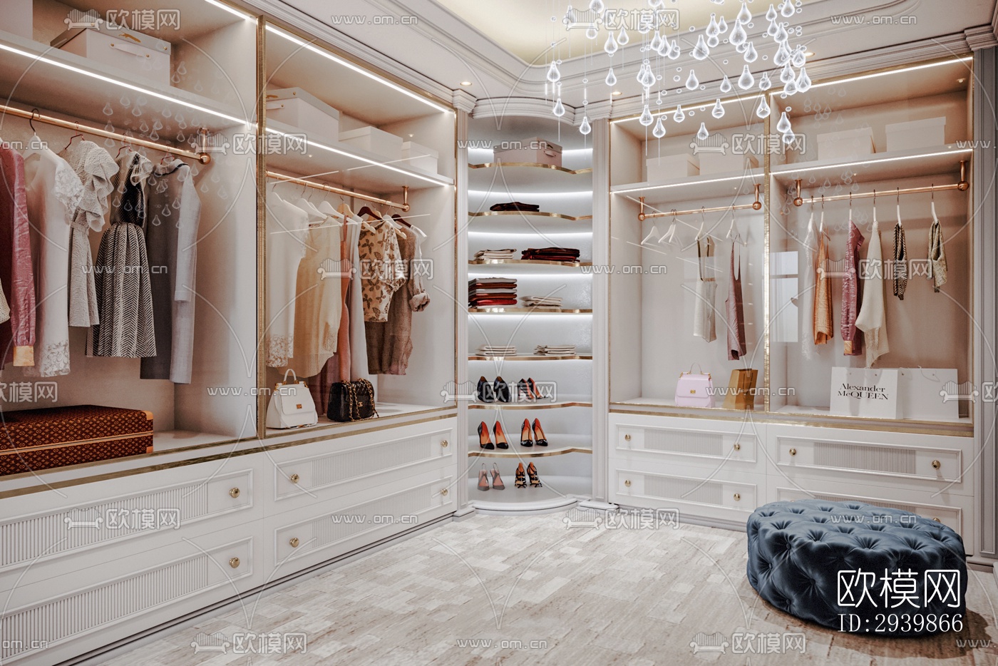 法式别墅效果图下载（渲染图5）